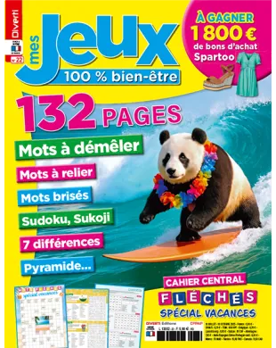 MES JEUX 100% BIEN ETRE