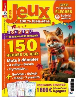 MES JEUX 100% BIEN ETRE