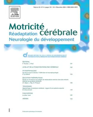 MOTRICITE CEREBRALE