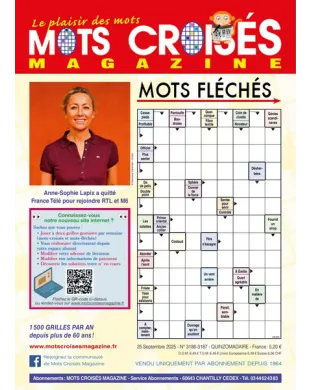 MOTS CROISES MAGAZINE