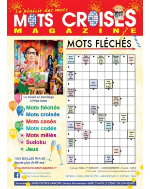 MOTS CROISES MAGAZINE