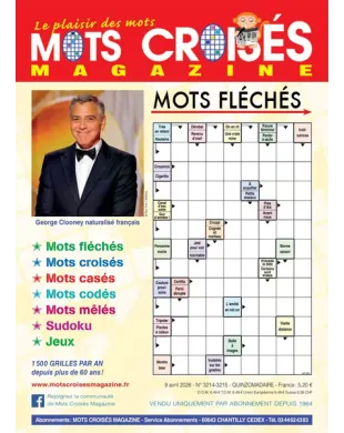 MOTS CROISES MAGAZINE