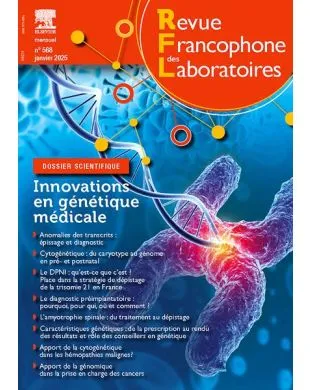 REVUE FRANCOPHONE DES LABORATOIRES RFL