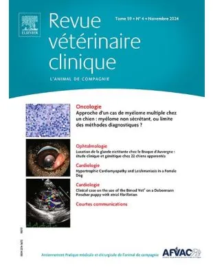 REVUE VETERINAIRE CLINIQUE