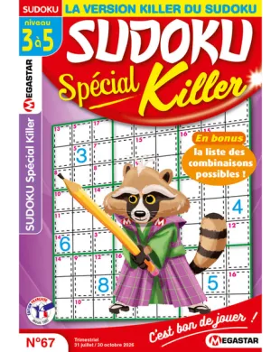 SUDOKU SPECIAL KILLER