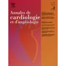 ANNALES DE CARDIOLOGIE ET D'ANGEIOLOGIE