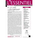 L'ESSENTIEL DROIT DES ENTREPRISES EN DIFFICULTE