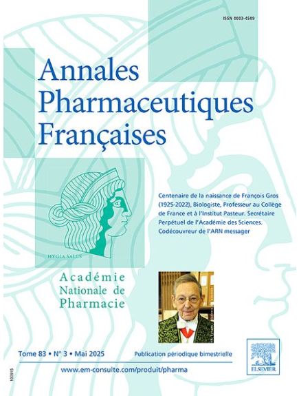 ANNALES PHARMACEUTIQUES FRANCAISES