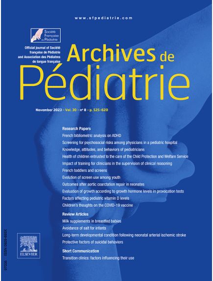 ARCHIVES DE PEDIATRIE