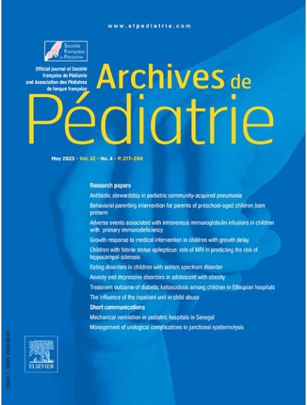 ARCHIVES DE PEDIATRIE