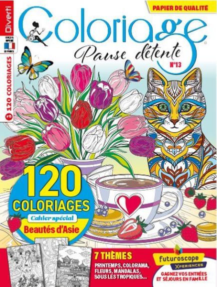 COLORIAGE PAUSE DETENTE