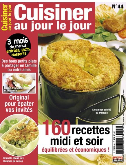 CUISINER AU JOUR LE JOUR