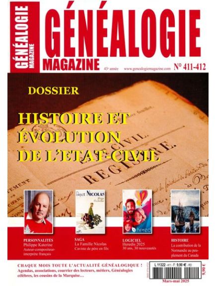 GENEALOGIE MAGAZINE