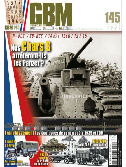 GUERRES, BLINDES ET MATERIEL - GBM