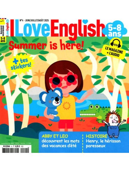I LOVE ENGLISH 5-8 ANS