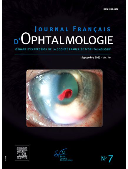 JOURNAL FRANCAIS D'OPHTALMOLOGIE