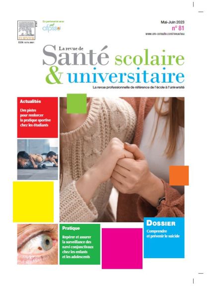 LA REVUE DE SANTE SCOLAIRE ET UNIVERSITAIRE