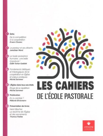 LES CAHIERS DE L'ECOLE PASTORALE