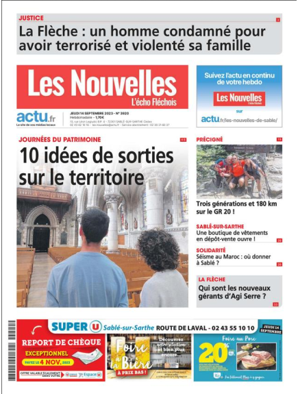 LES NOUVELLES - L'ECHO FLECHOIS