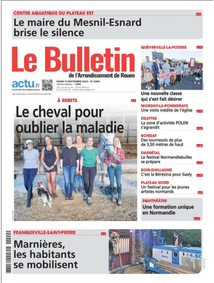 LE BULLETIN DE L'ARRONDISSEMENT DE ROUEN (DARNETAL)