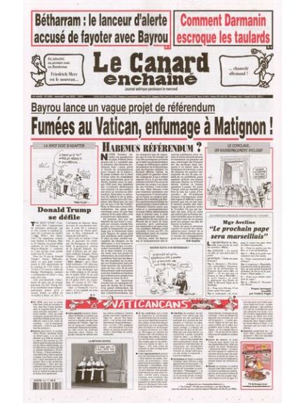 LE CANARD ENCHAINE