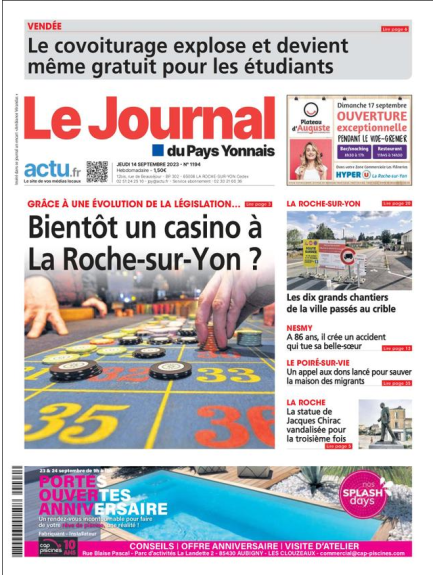 LE JOURNAL DU PAYS YONNAIS