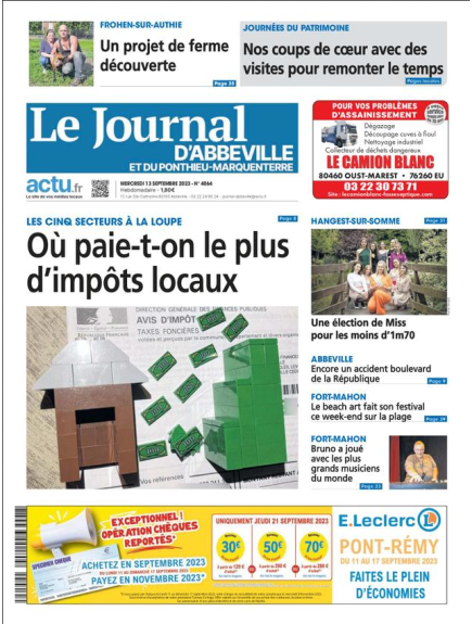 LE JOURNAL D'ABBEVILLE