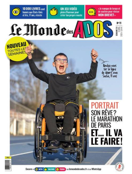 LE MONDE DES ADOS