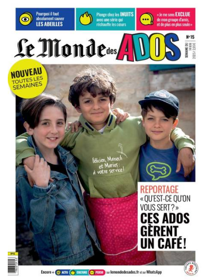 LE MONDE DES ADOS
