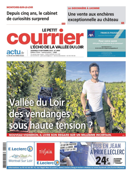 LE PETIT COURRIER - L'ECHO DE LA VALLEE DU LOIR