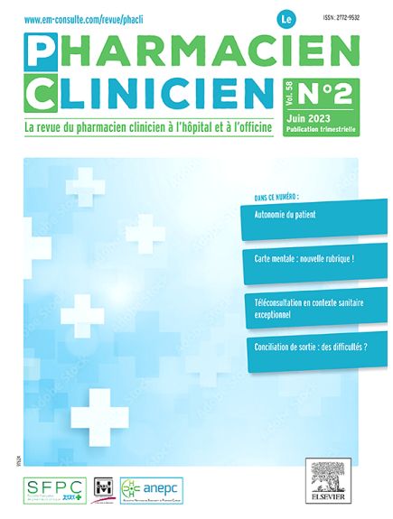 LE PHARMACIEN CLINICIEN