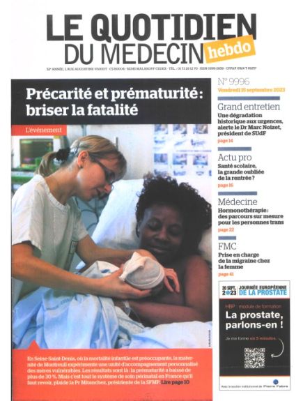 LE QUOTIDIEN DU MEDECIN (INCLUS LE GENERALISTE + DECISION & STRATEGIE SANTE)
