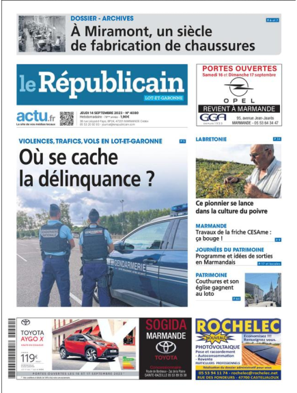 LE REPUBLICAIN LOT ET GARONNE