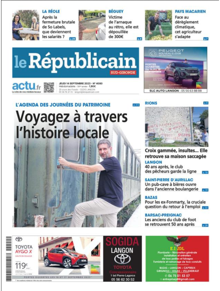 LE REPUBLICAIN SUD GIRONDE