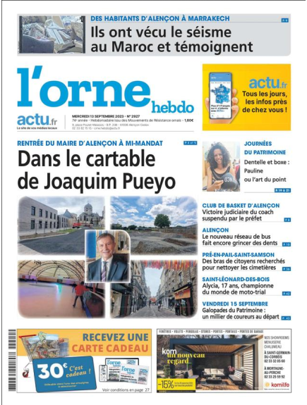 L'ORNE HEBDO
