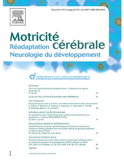 MOTRICITE CEREBRALE