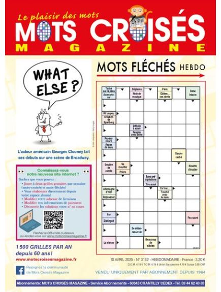 MOTS CROISES MAGAZINE
