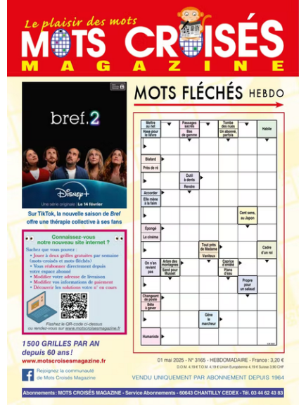 MOTS CROISES MAGAZINE