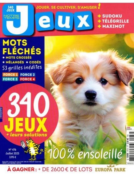 NOTRE TEMPS JEUX
