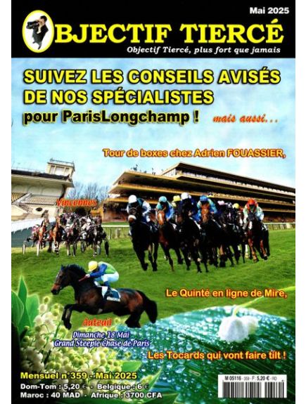 OBJECTIF TIERCE