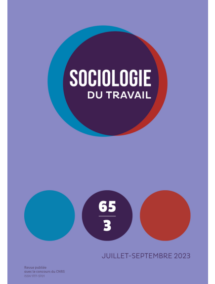 SOCIOLOGIE DU TRAVAIL