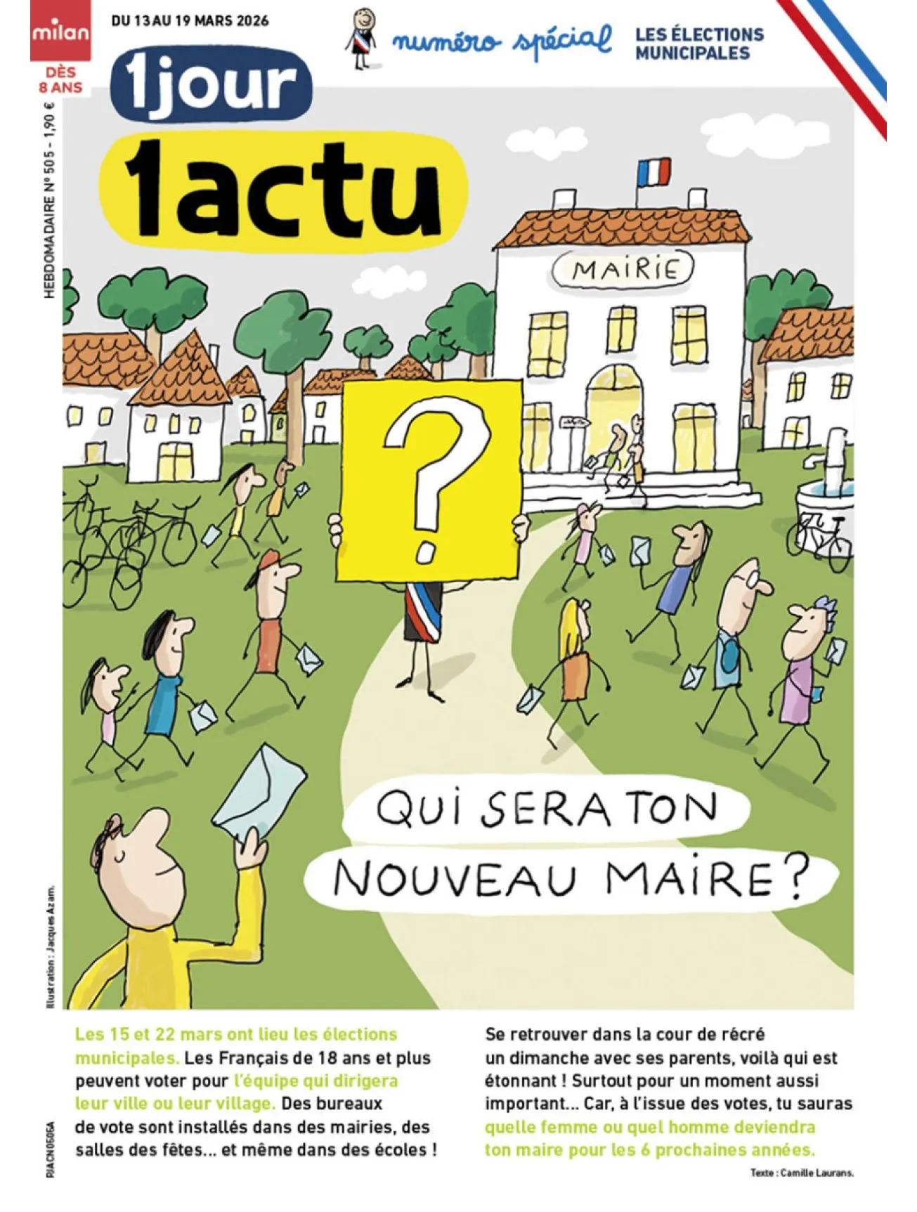 Dernière couverture — 1 jour 1 actu