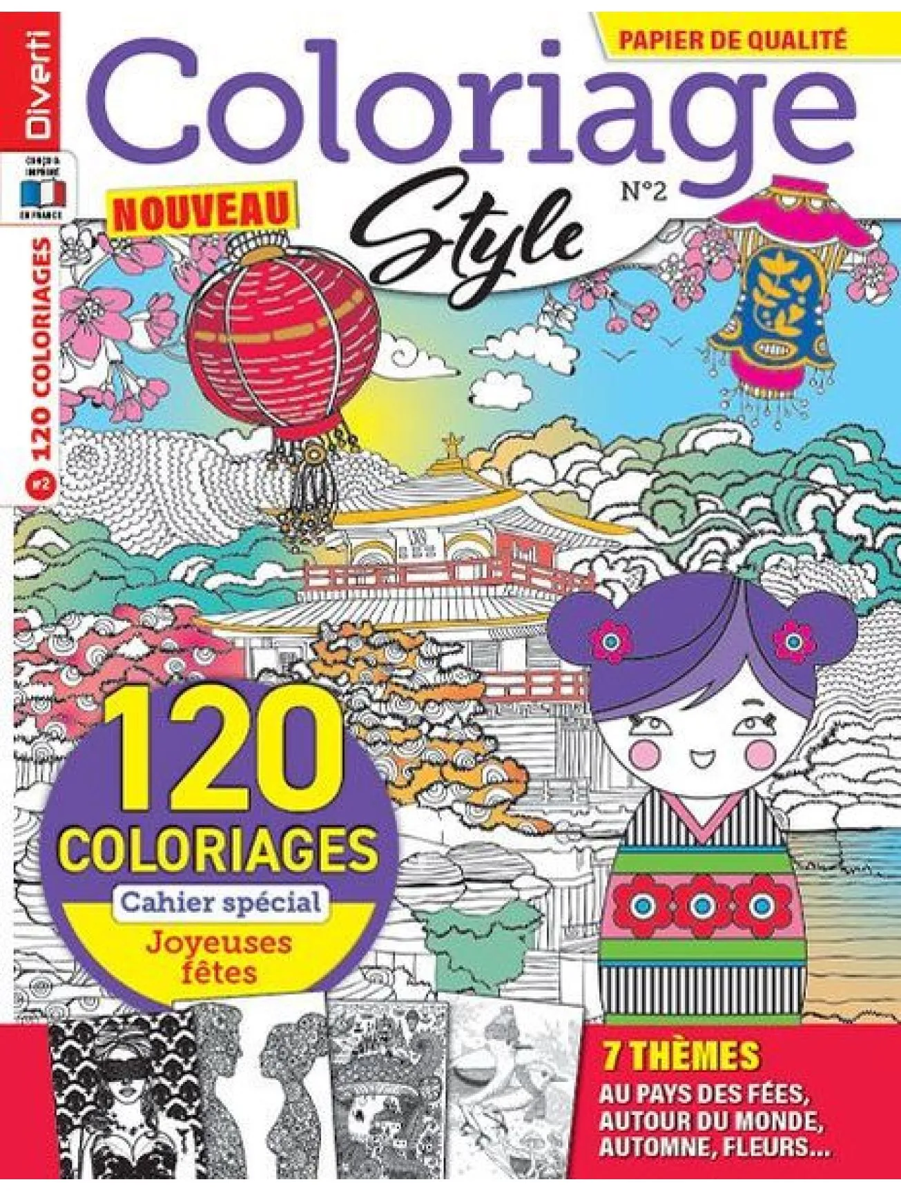 Dernière couverture — Coloriage Style