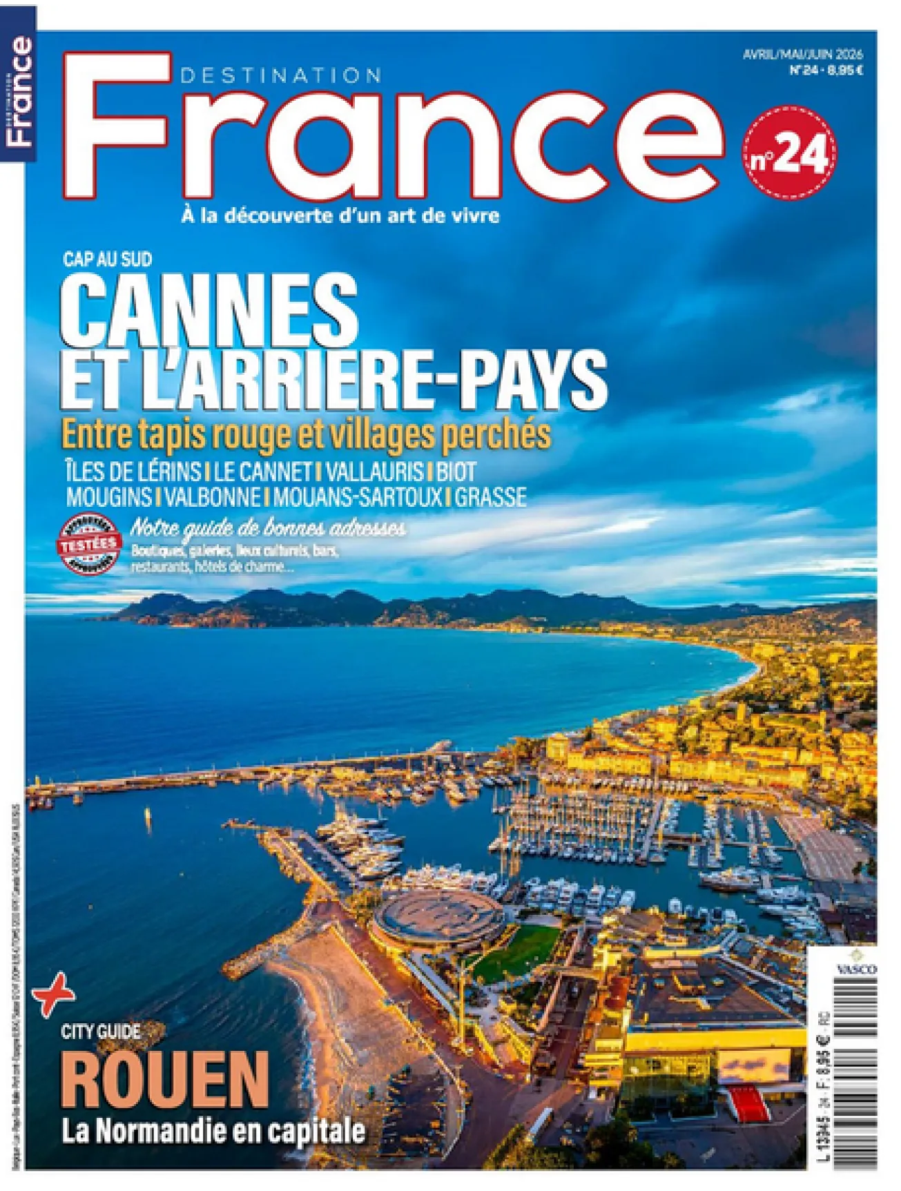 Dernière couverture — Destination France