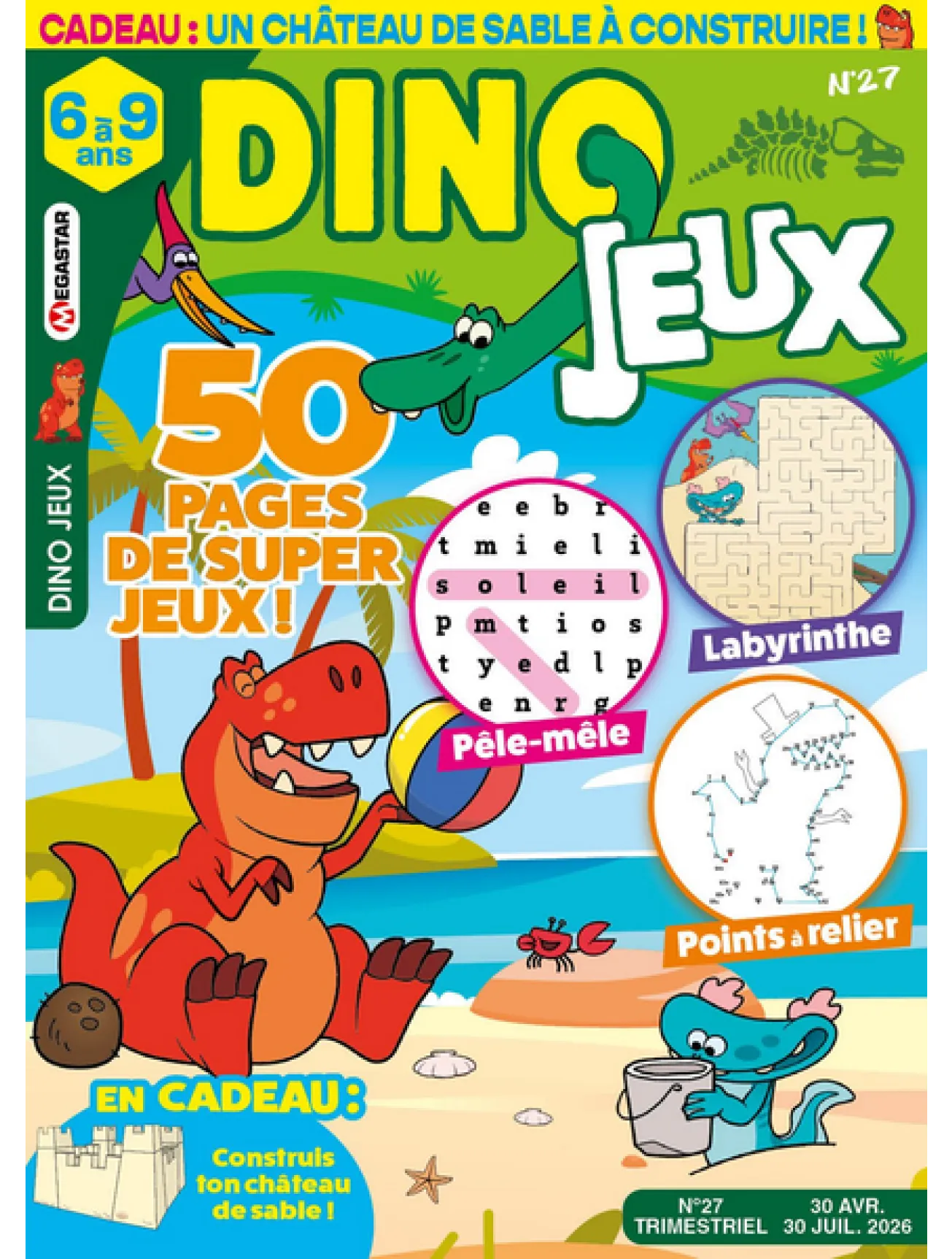 Dernière couverture — Dino Jeux