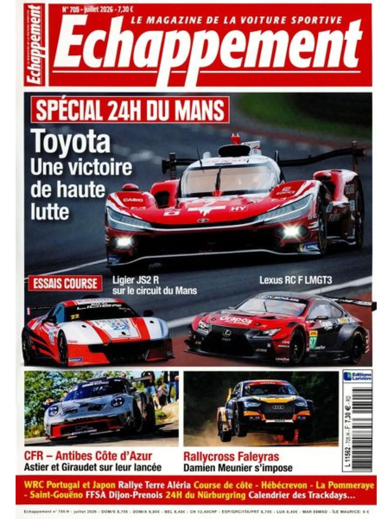 Dernière couverture — Echappement
