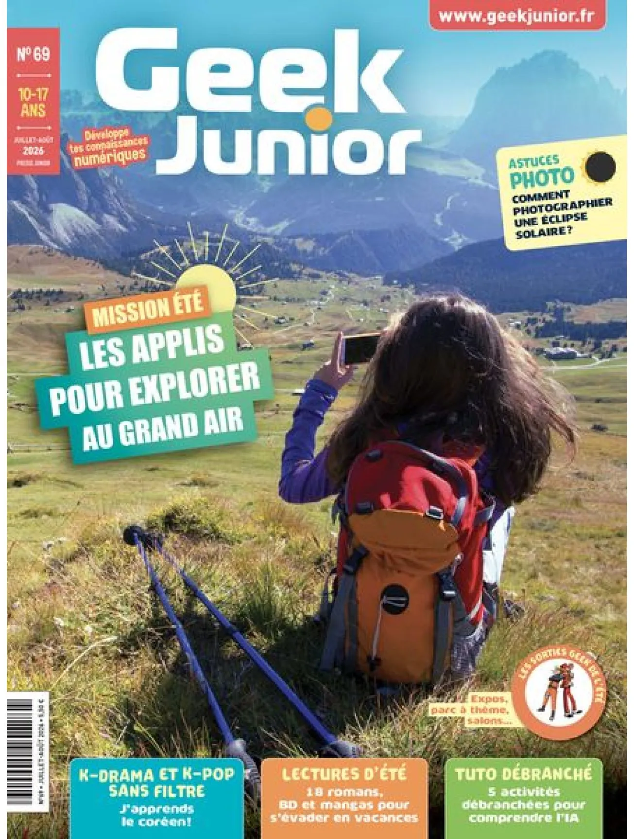 Dernière couverture — Geek Junior