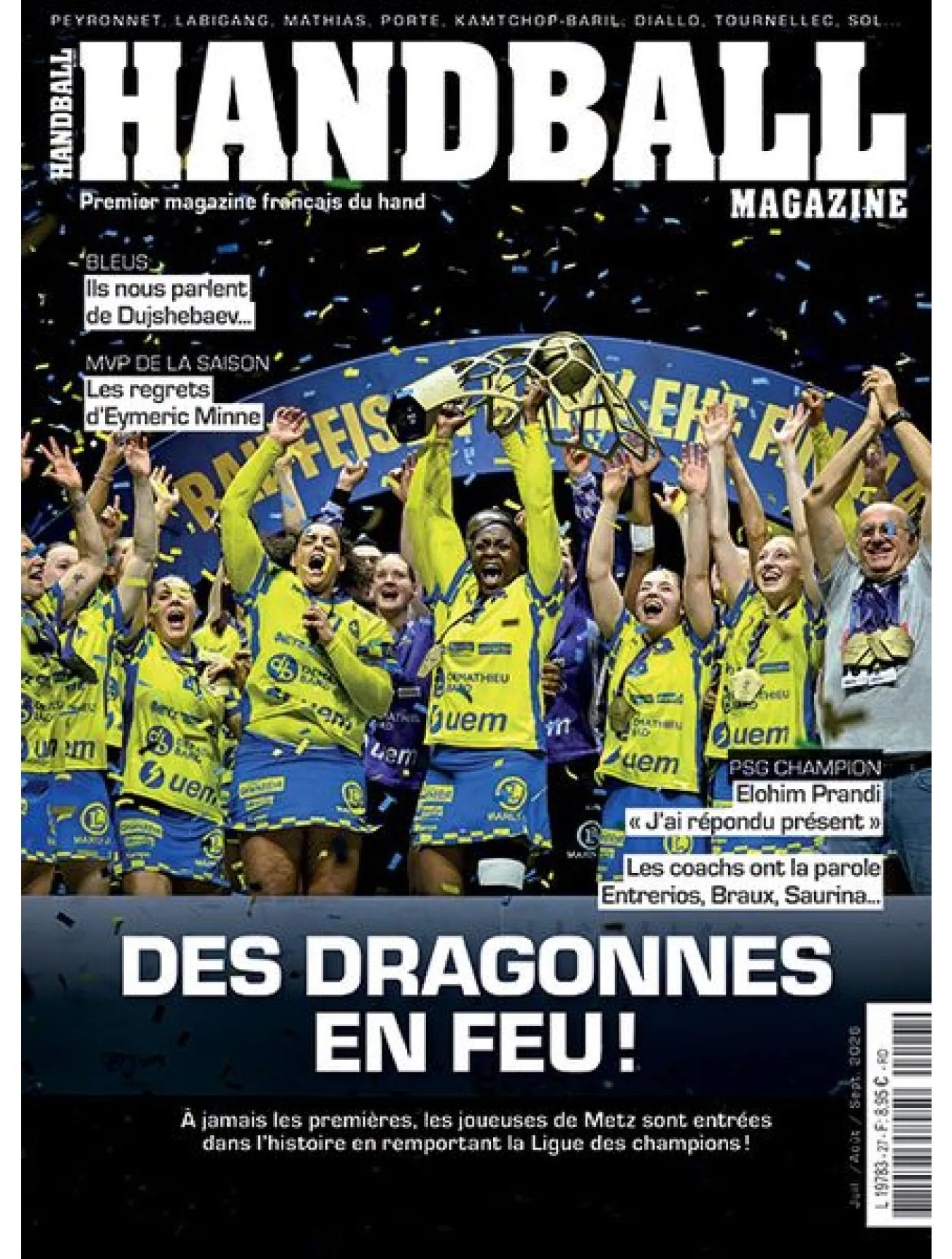 Dernière couverture — Handball Magazine