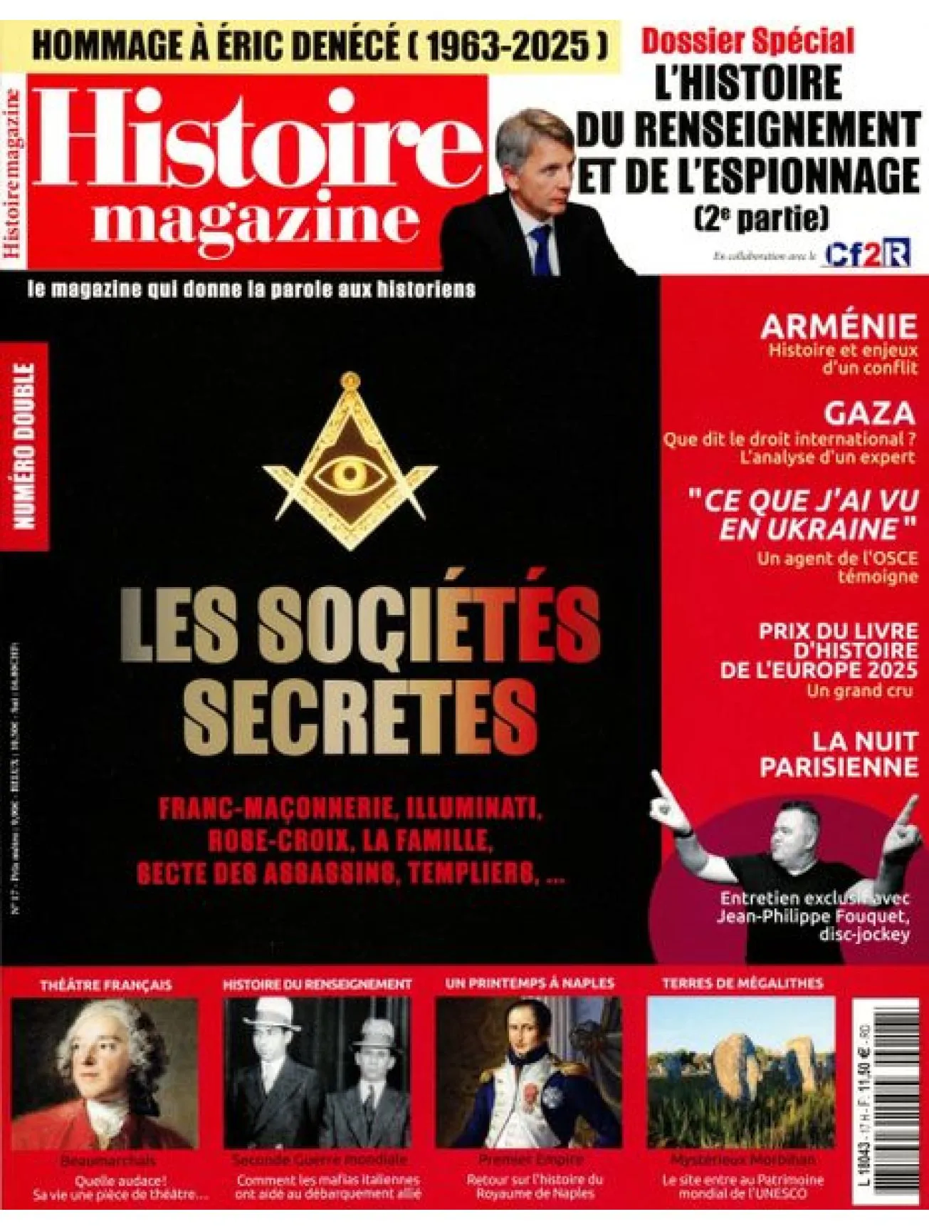 Dernière couverture — Histoire Magazine