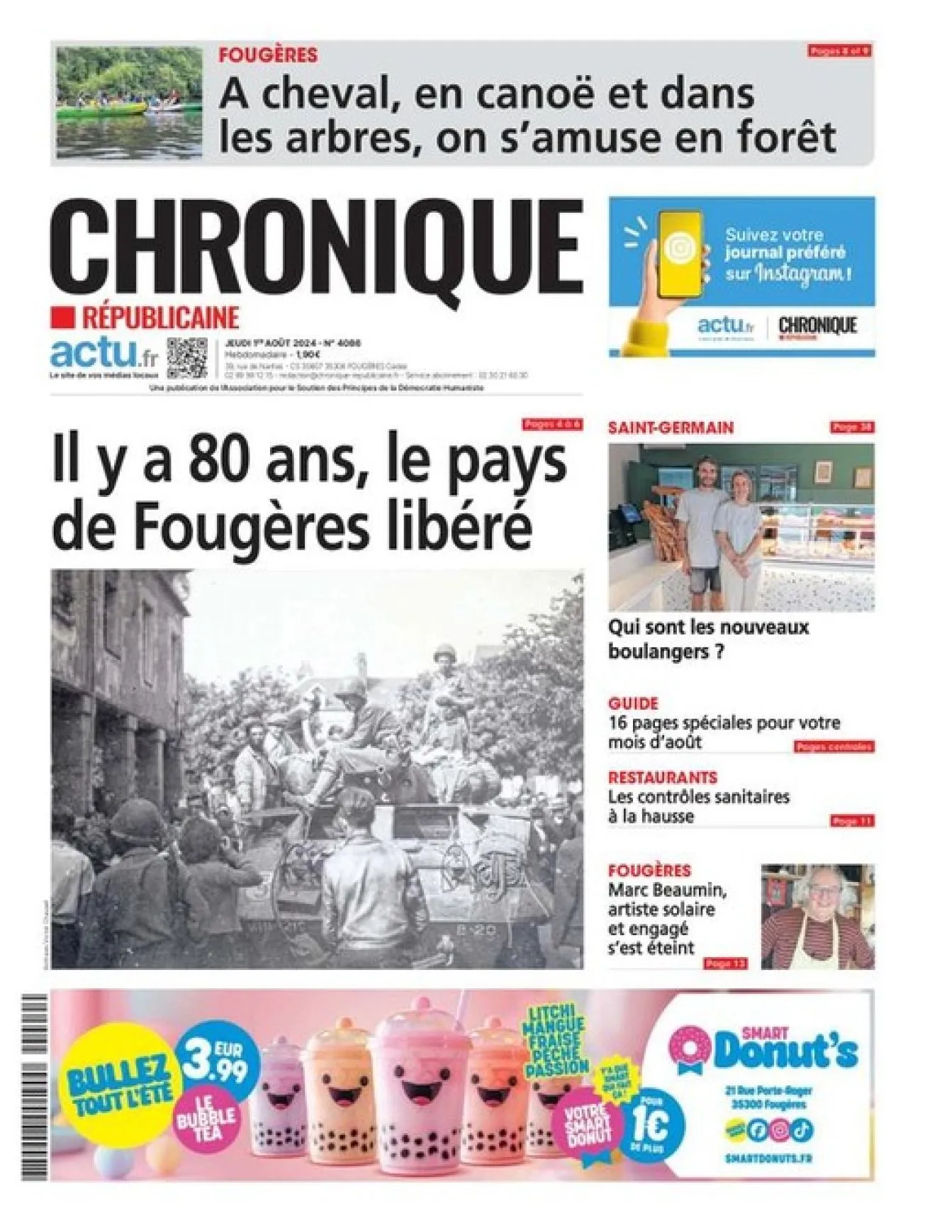 Dernière couverture — La Chronique Républicaine